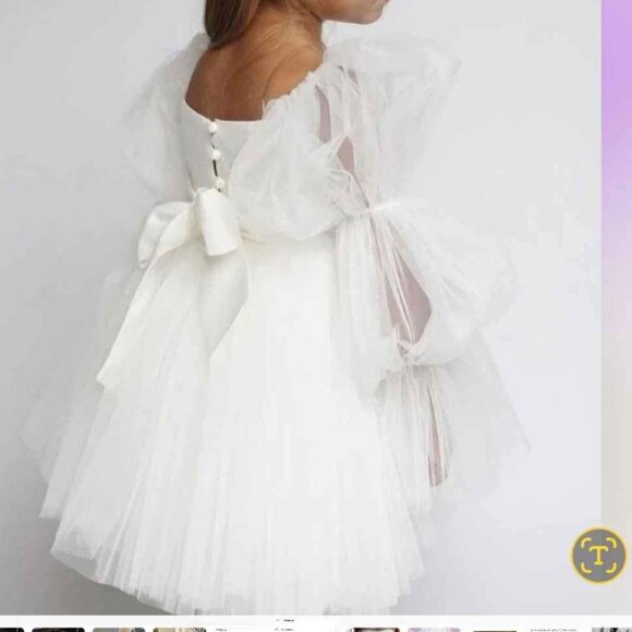 White girl formal flower girl dresses (multiple sizes) - Picture 1 of 3